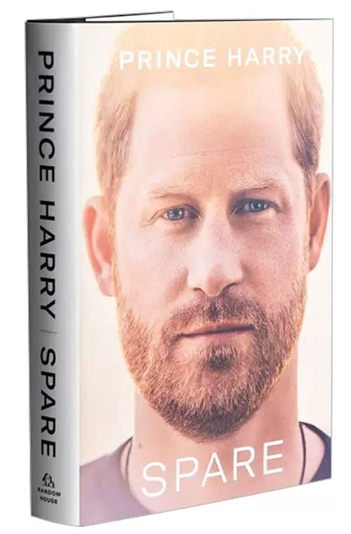 Spare by Prince Harry Book Cover